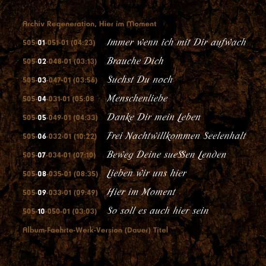 Kendy John Kretzschmar Musikalbum